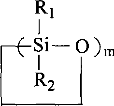 Polysiloxane binary alcohol with polyether block and preparation method thereof