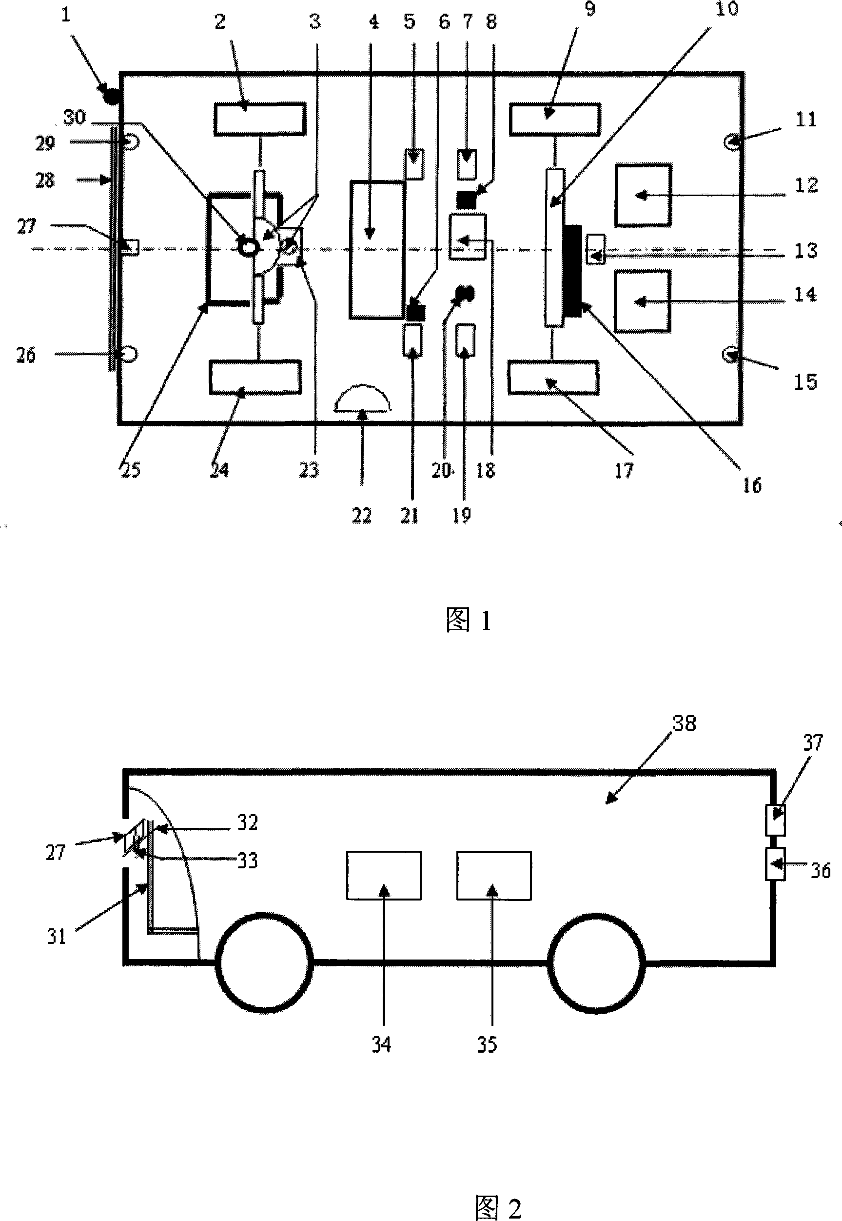 Automatic guidance system based on radio frequency identification tag and vision and method thereof