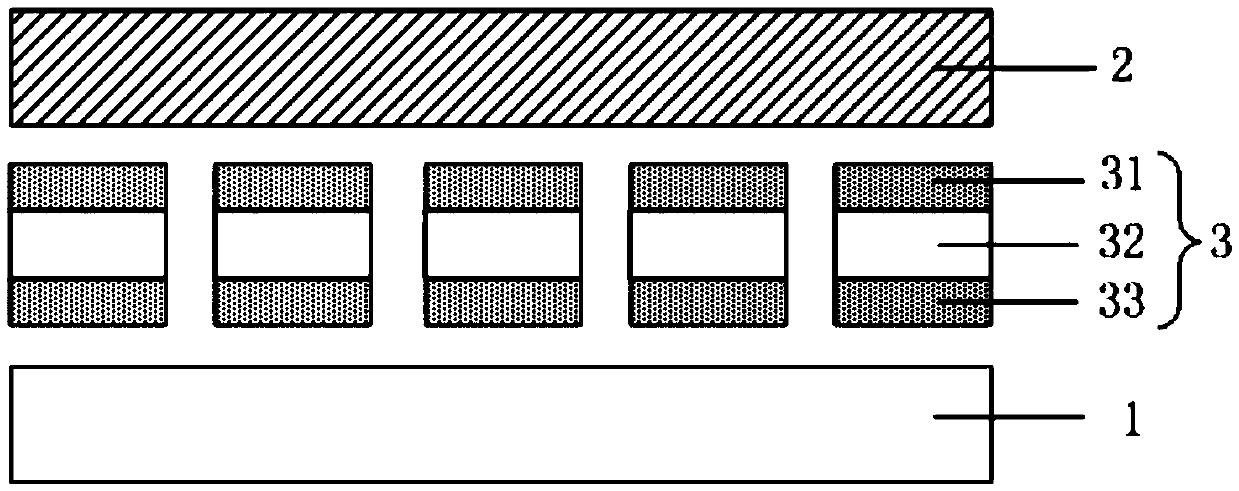 Substrate structure and attachment method and stripping method of flexible substrate thereof