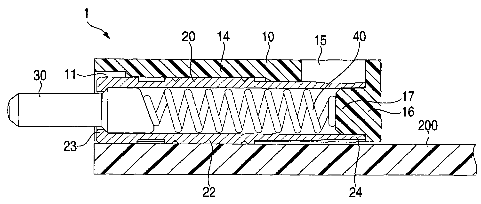 Spring connector