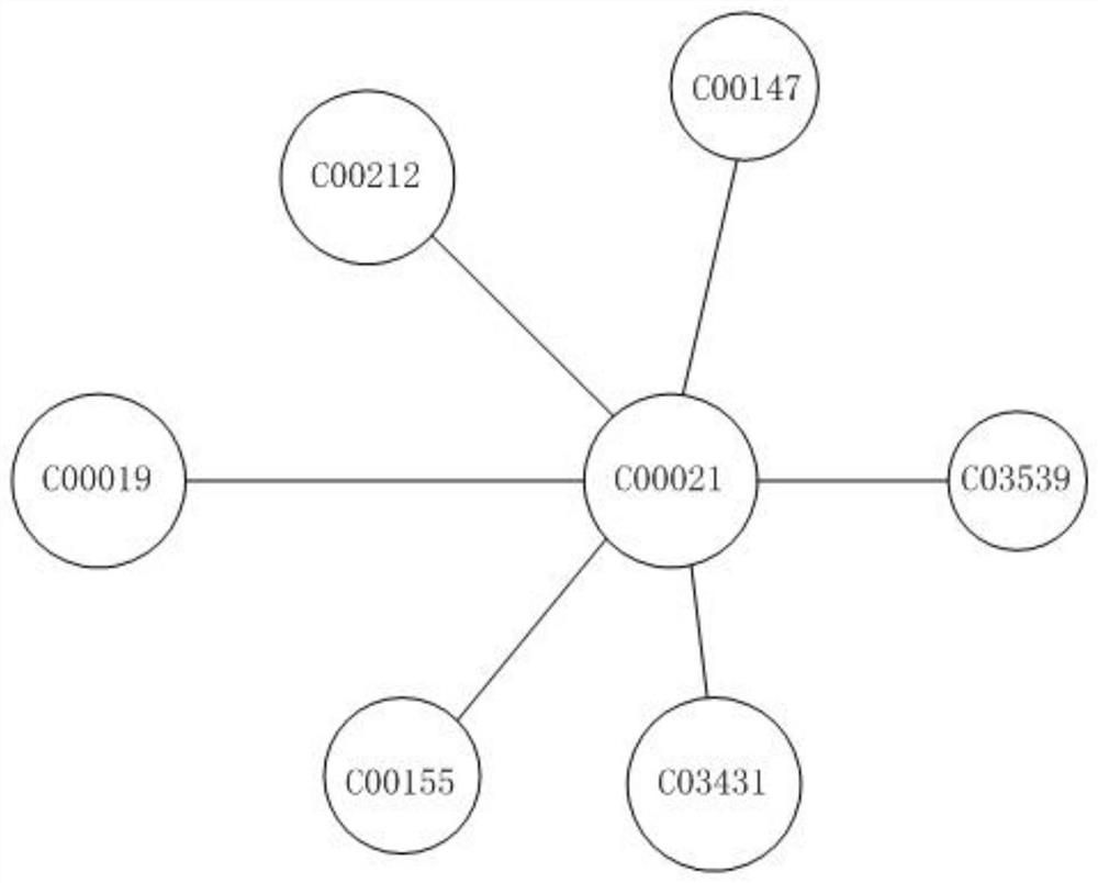 A method for metabolite identification and disordered pathway analysis