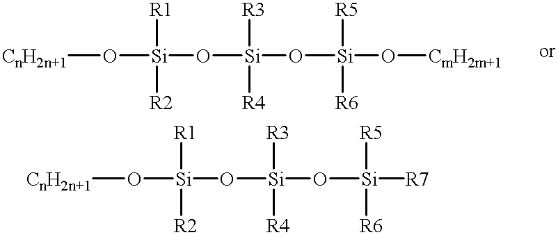 Silicone polymer insulation film on semiconductor substrate and method for forming the film