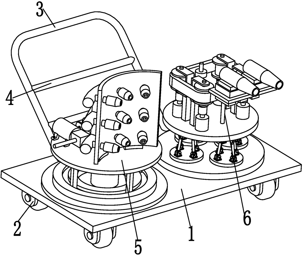 A spray vacuum robot for down-the-hole drilling rig drilling