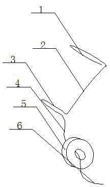 Glue injection gun bracket