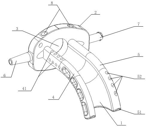 Oropharyngeal channel special for endoscope