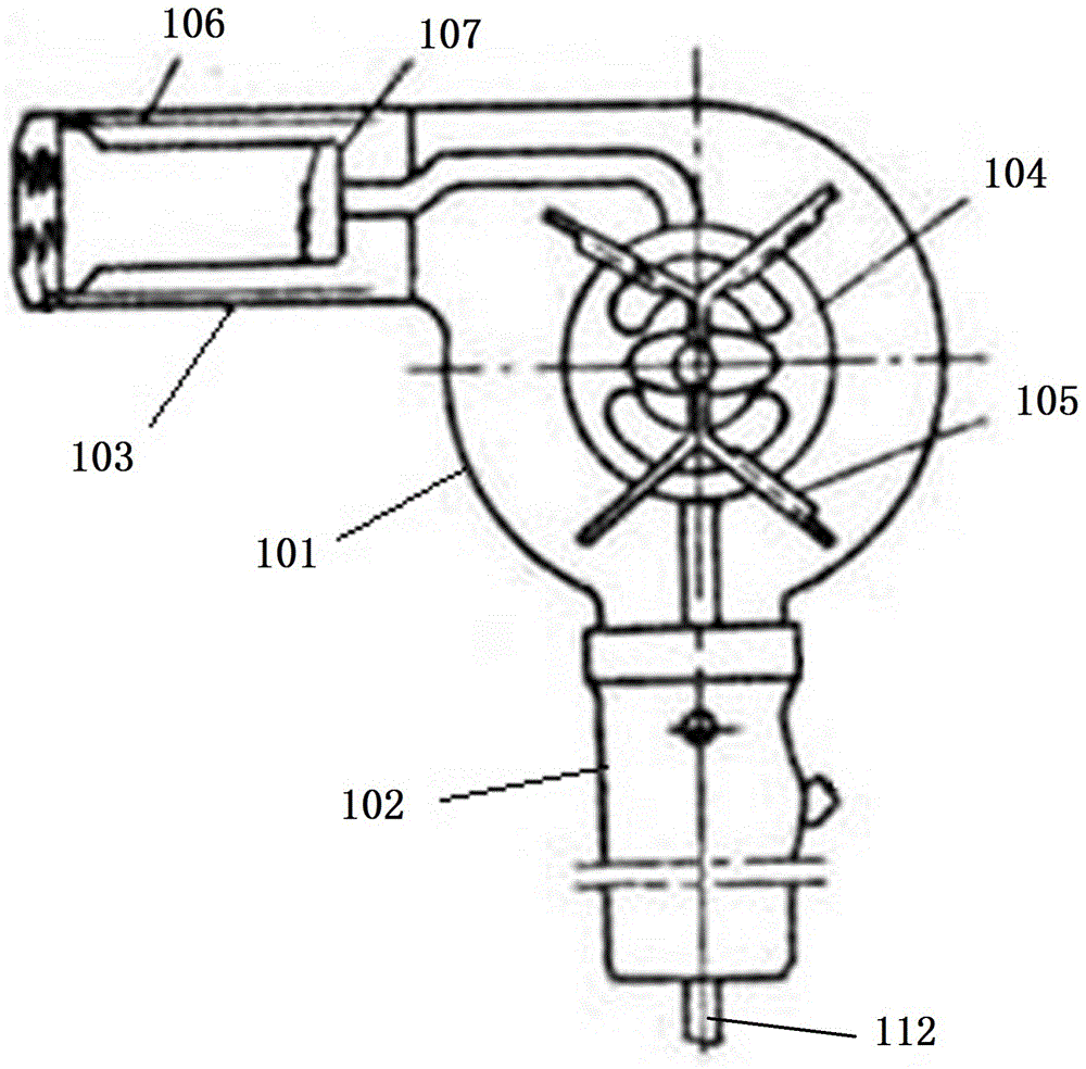 Storage type electric hair drier