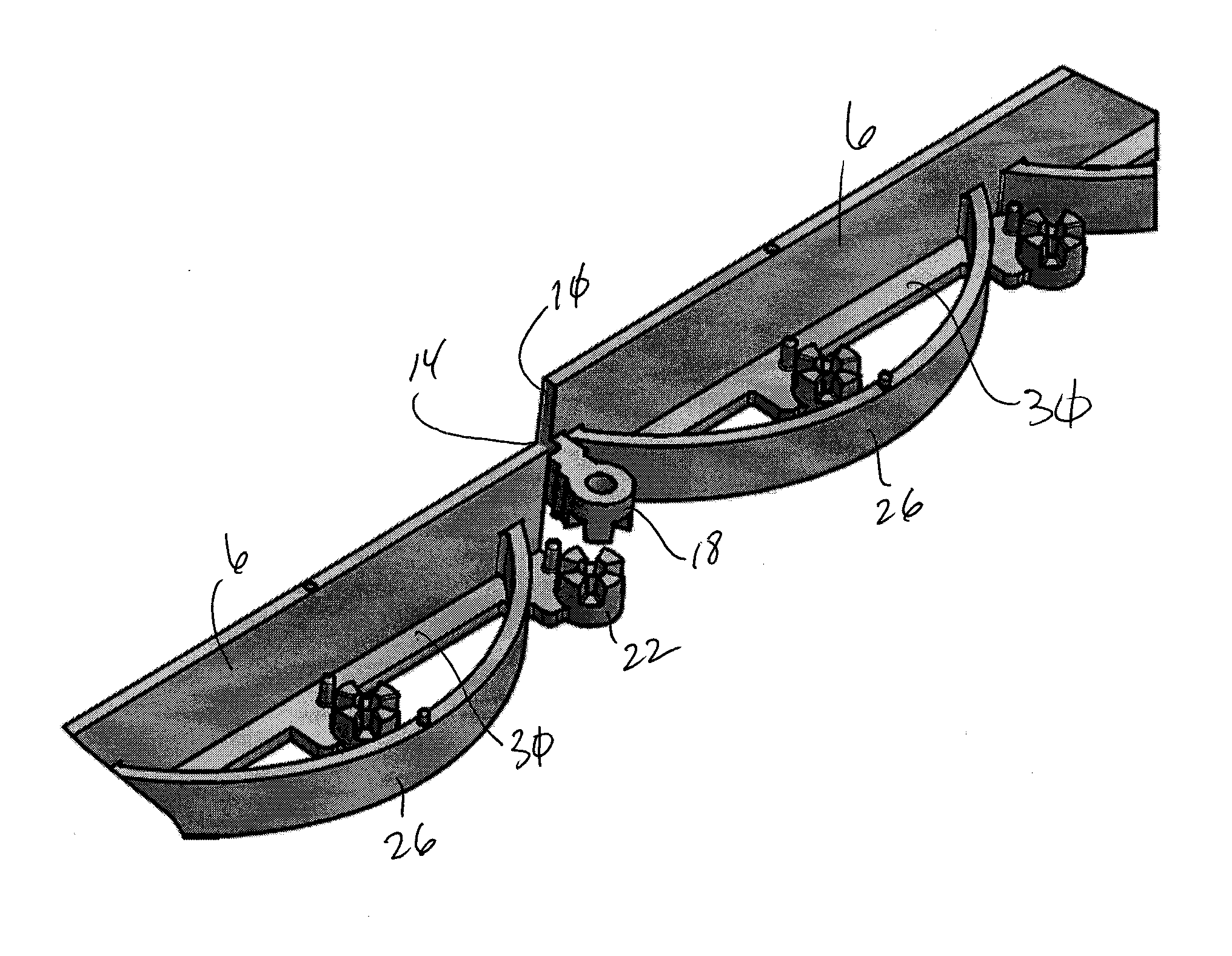 Landscape Edger With Adjustable Connection Mechanism