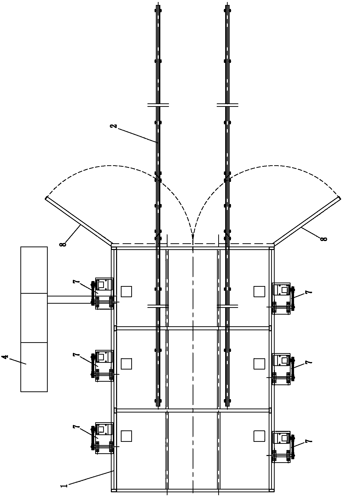 Novel toughened-glass homogenizing furnace