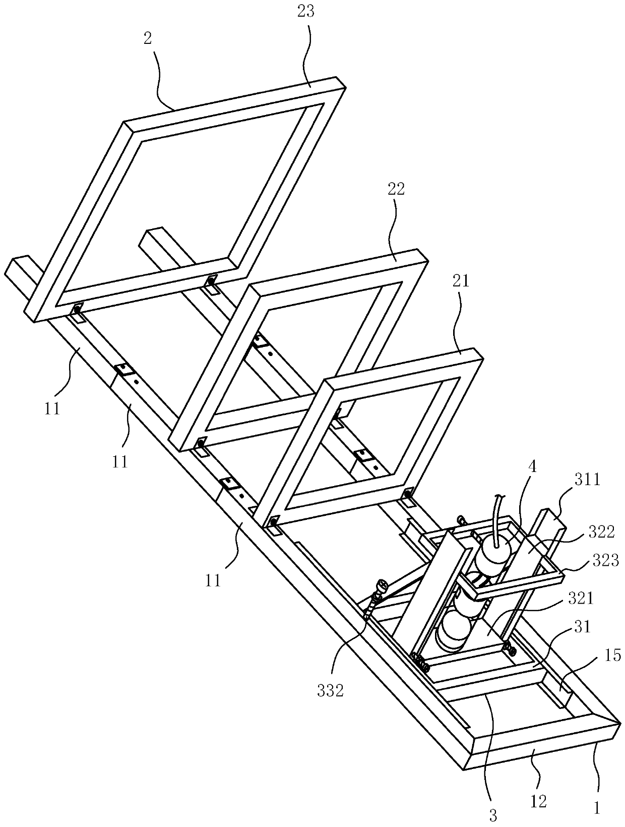 Device for underwater observation and resource assessment of coral reef fishes and observation method