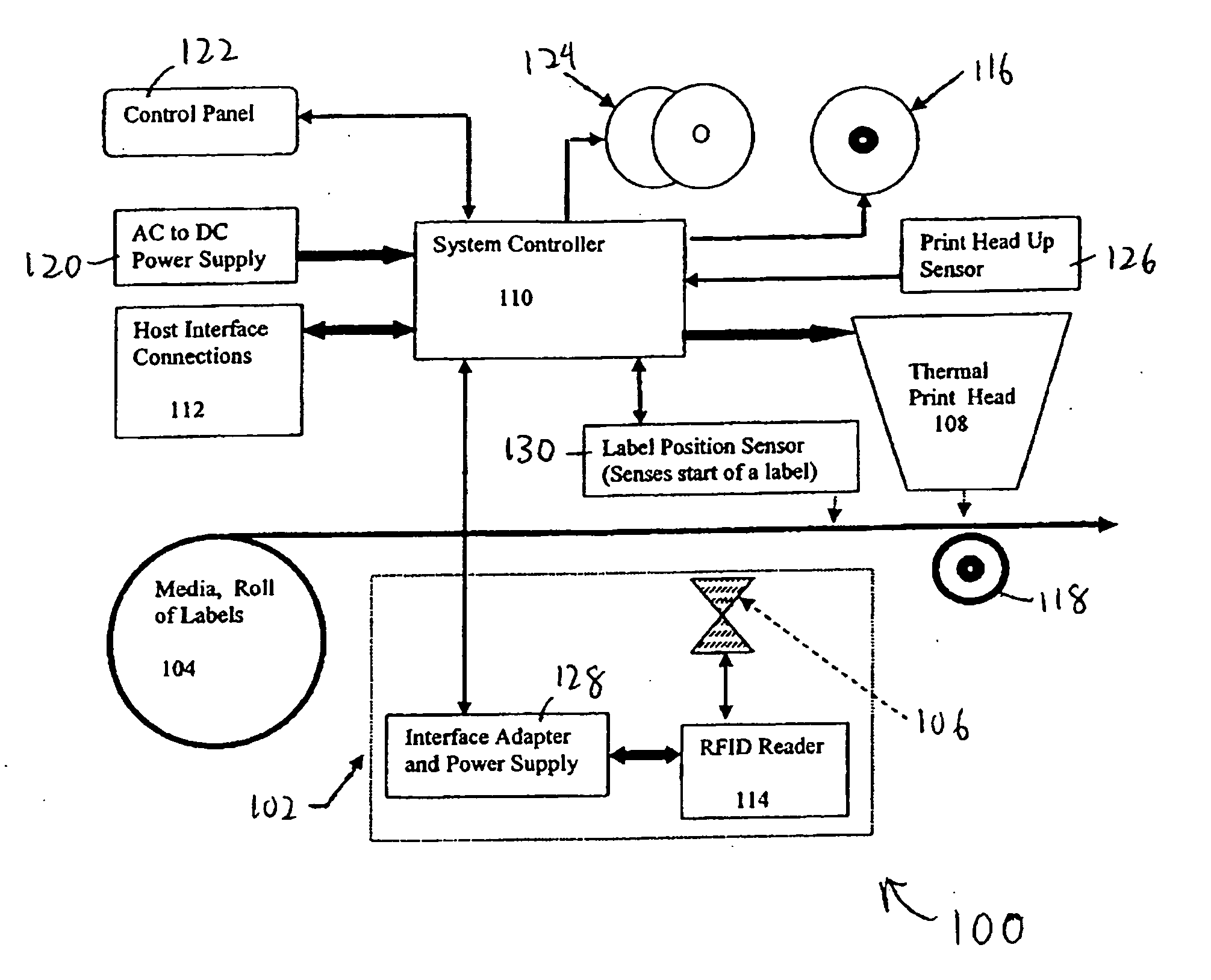 Intelligent RFID tag and use for improved printing