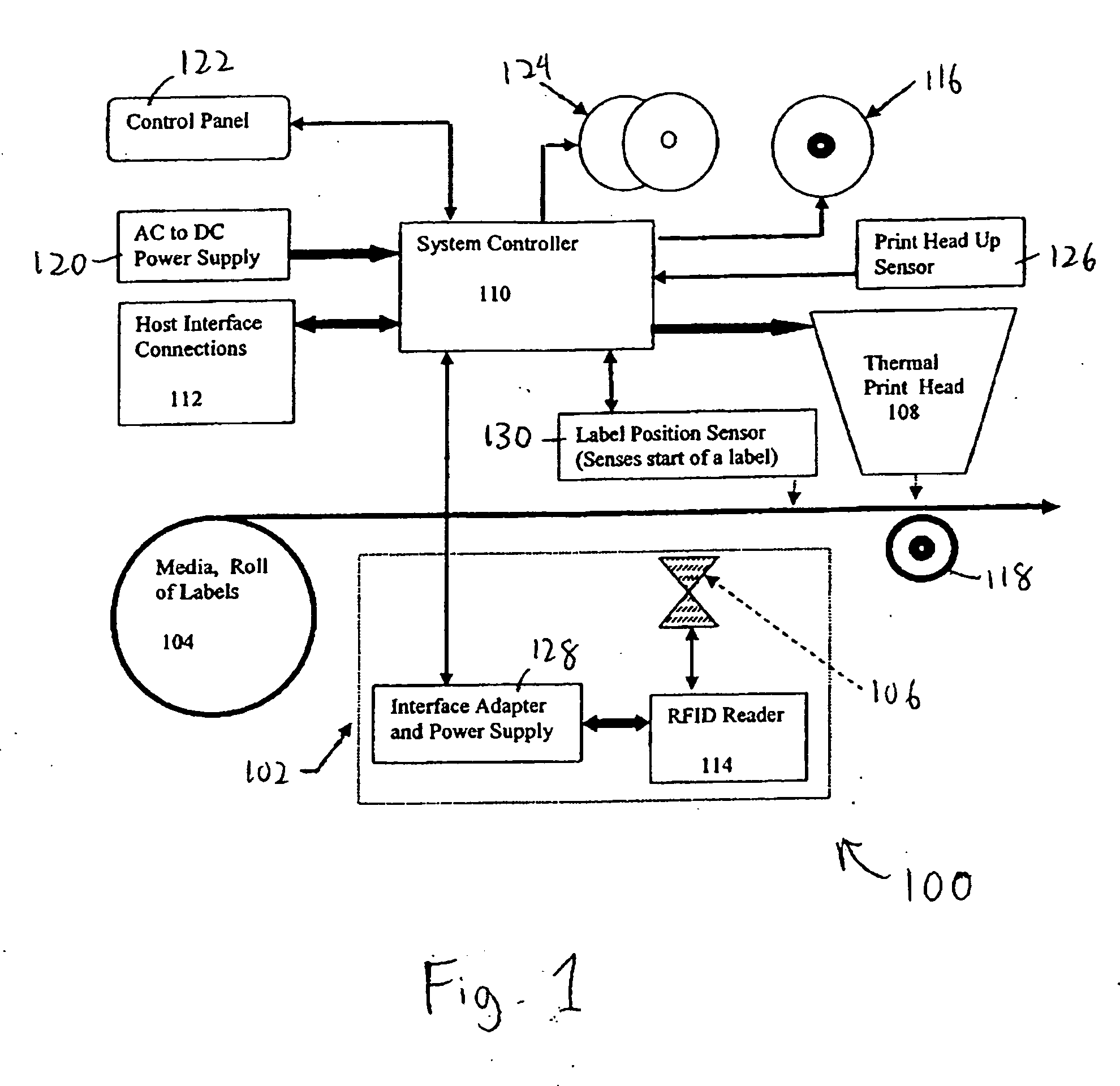 Intelligent RFID tag and use for improved printing