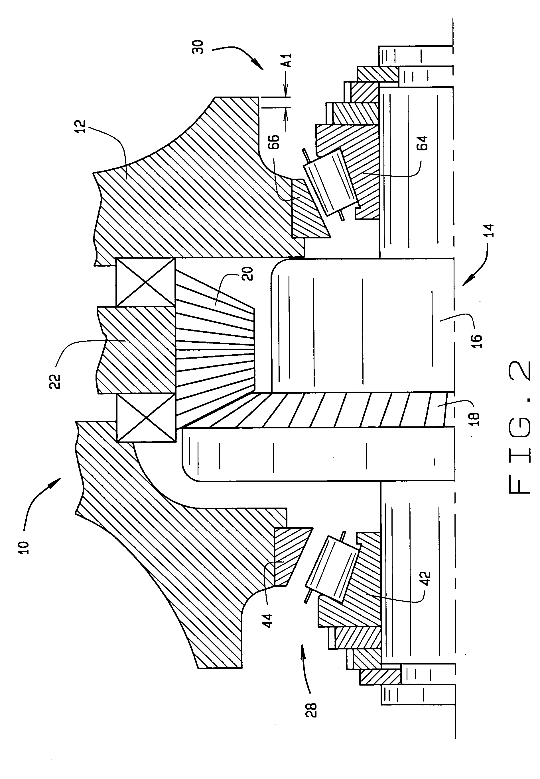 Thermally compensated differential