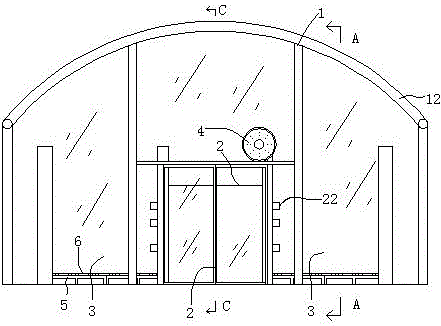 Livestock and poultry dead body innocent treatment method and device thereof