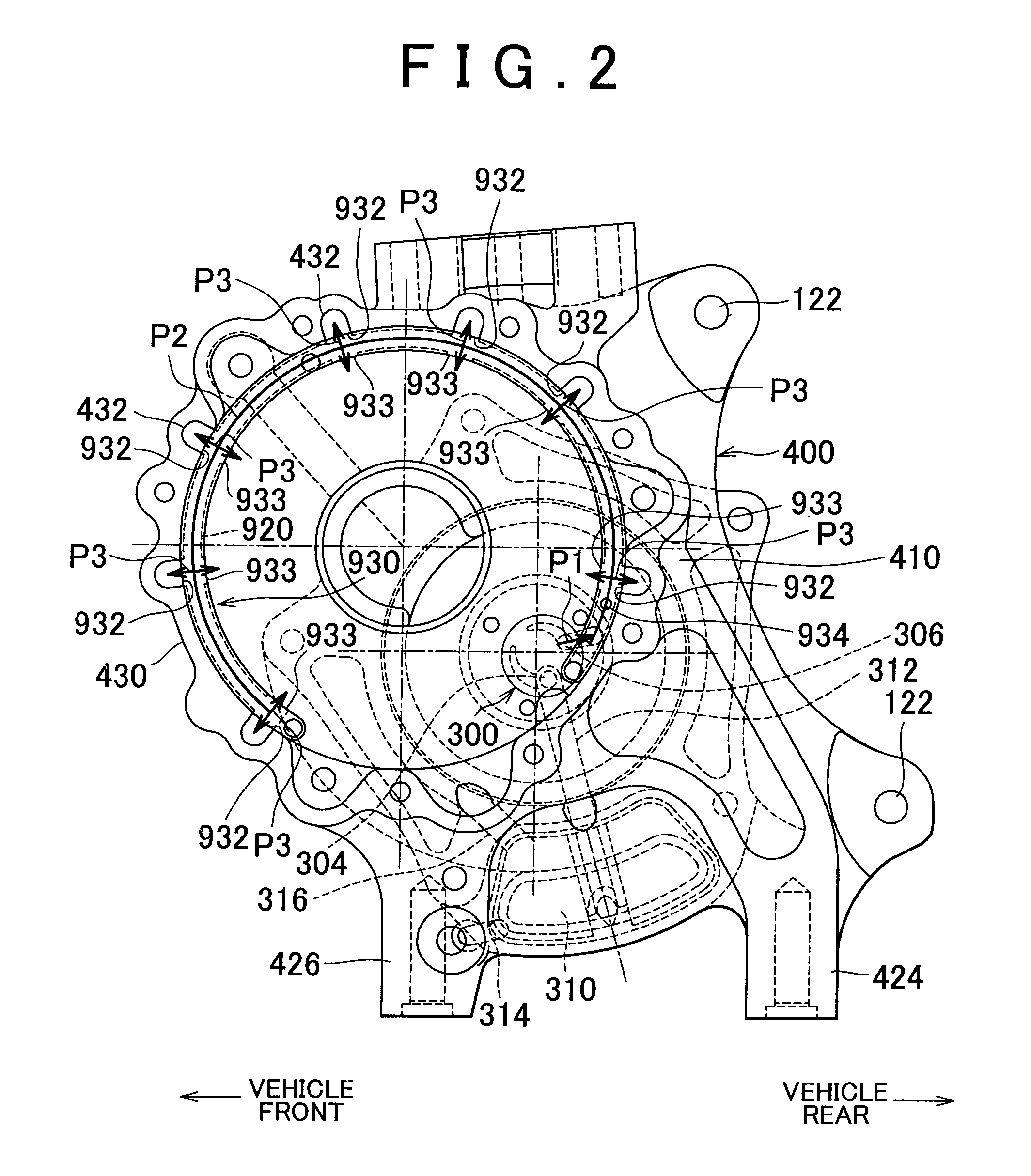 Wheel assembly with in-wheel motor