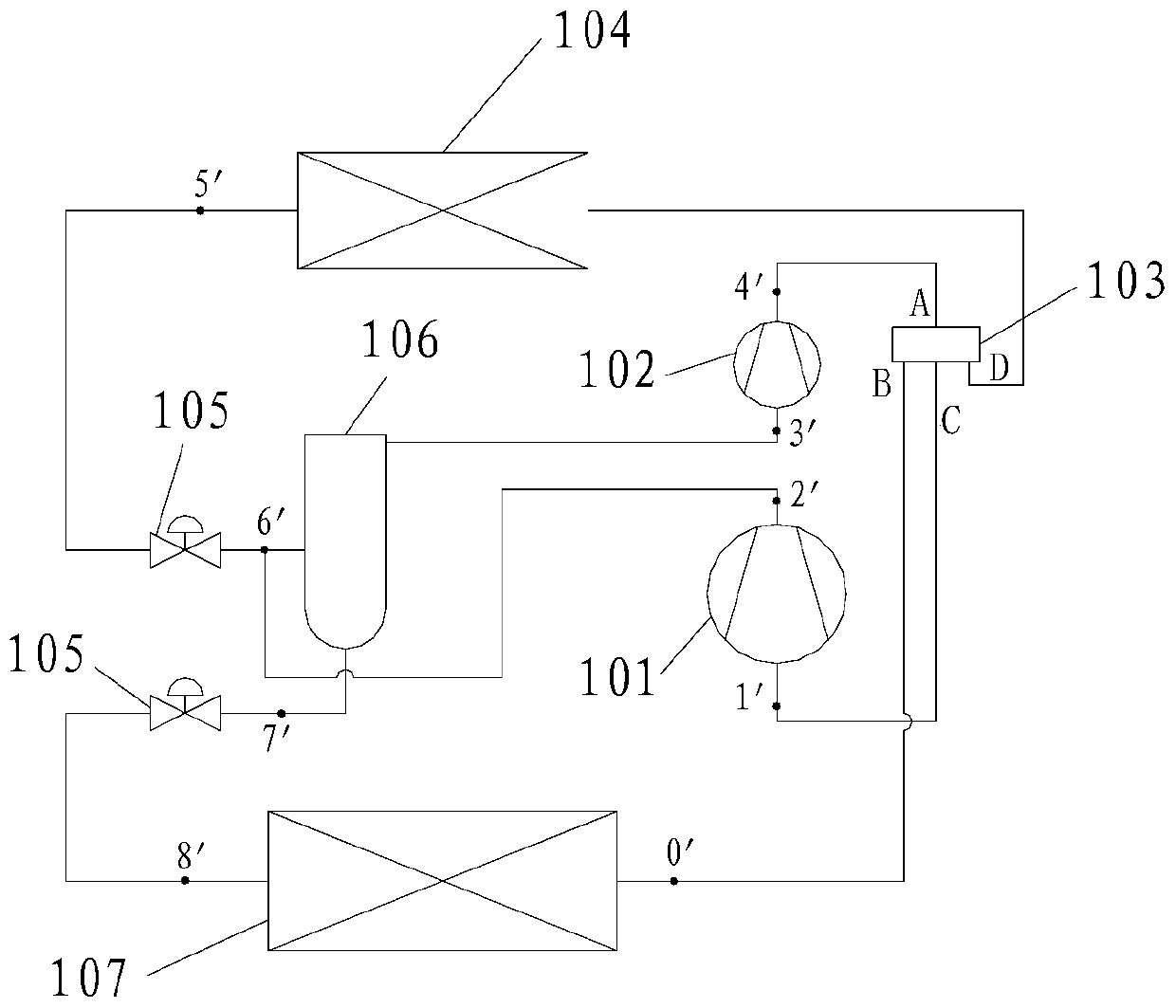 Air conditioning system and compressor