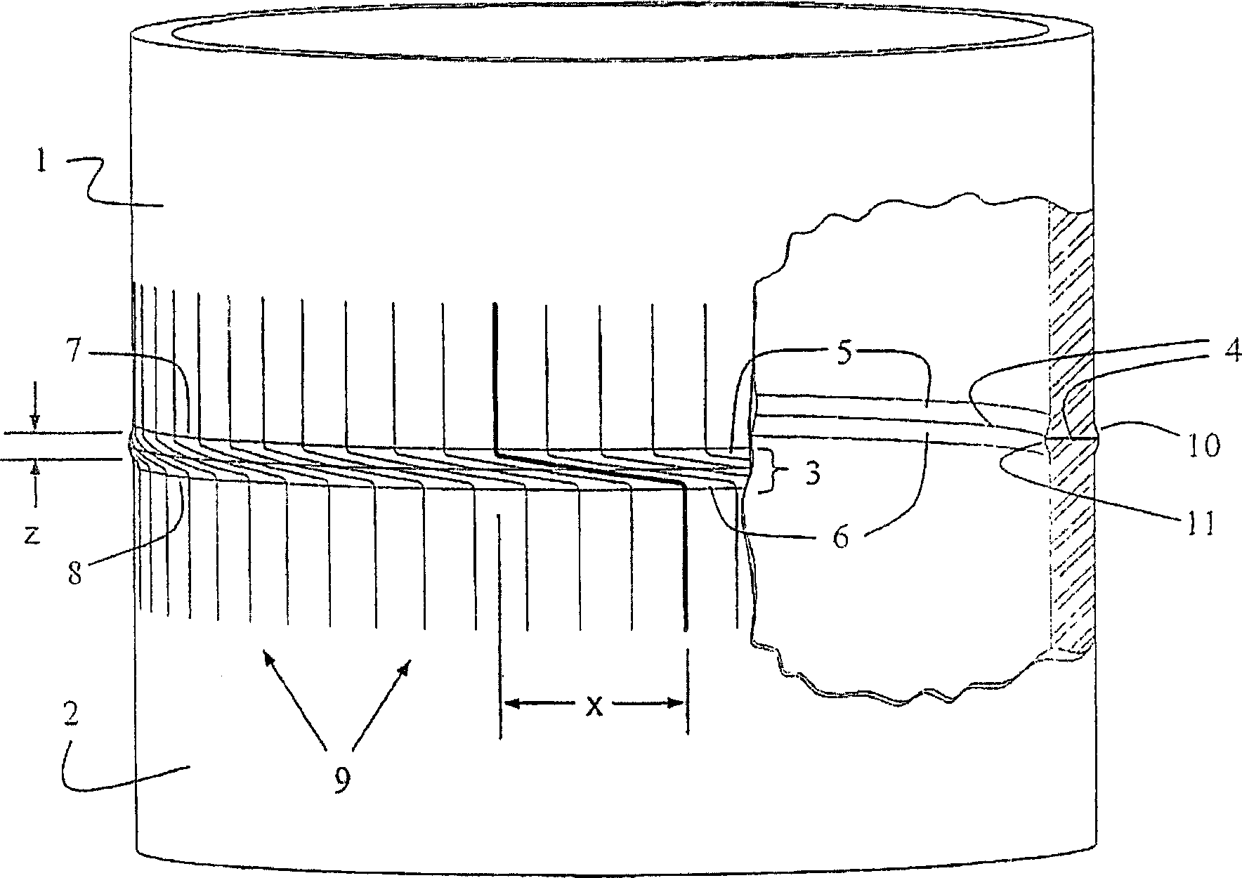 Shear assisted solid state weld and method of forming