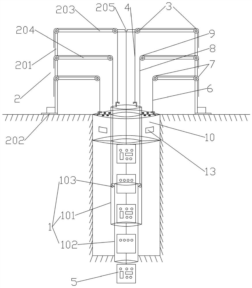 Sensor embedding device and embedding method thereof