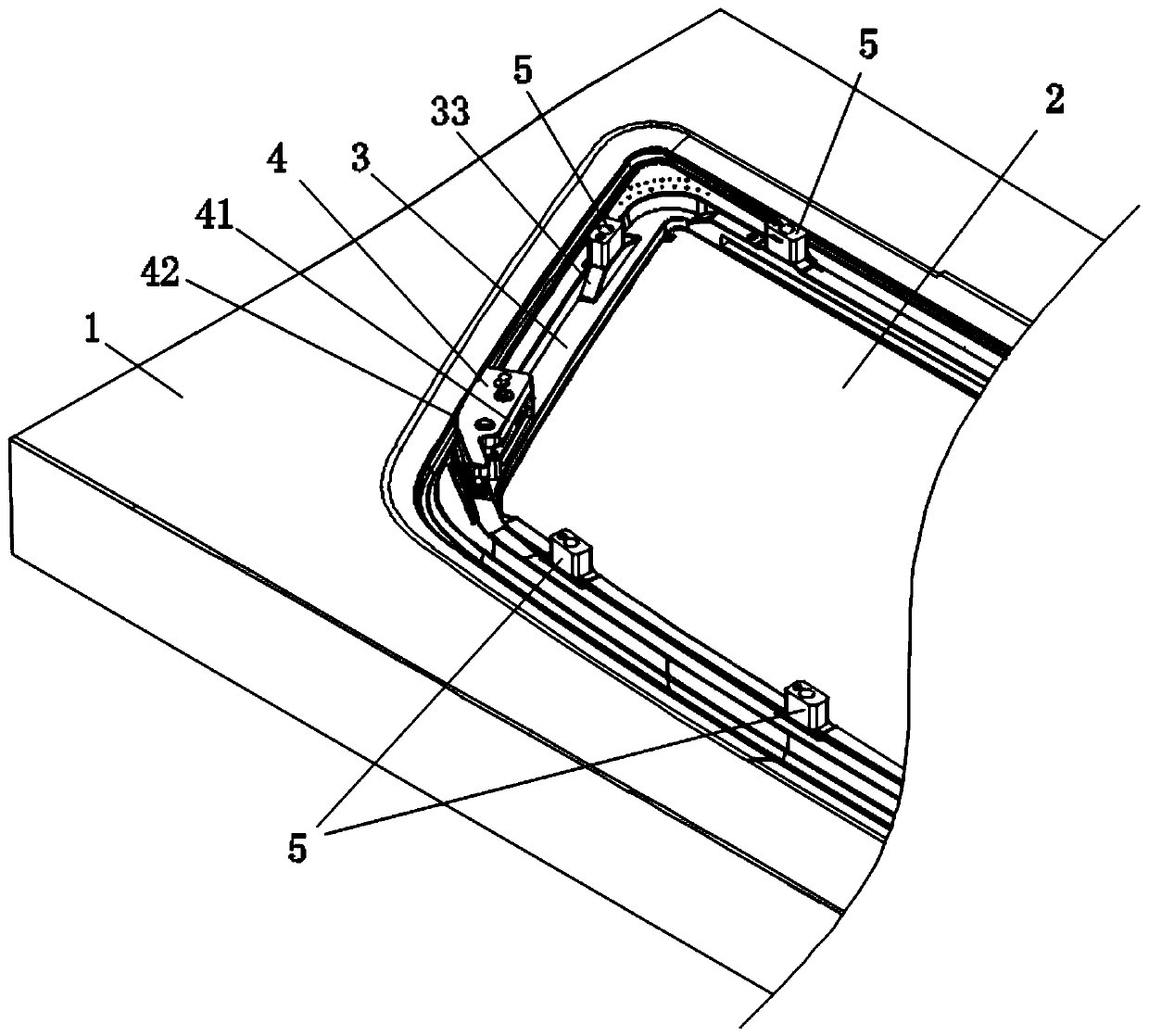 An injection mold with overflow blocks