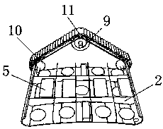 A magnetic adsorption type decontamination robot