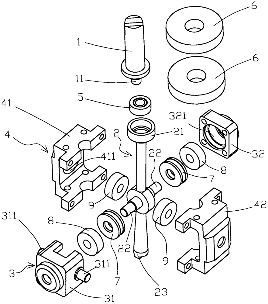 Transmission mechanism for realizing spherical circle revolution as well as stirring machine, camera and massager provided with transmission mechanisms correspondingly