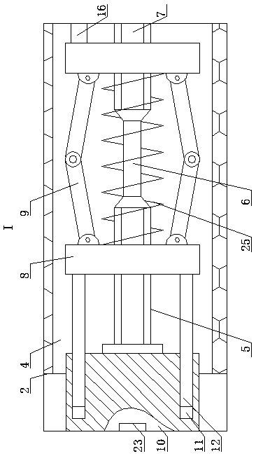 Architectural energy-saving composite wall connecting bridge