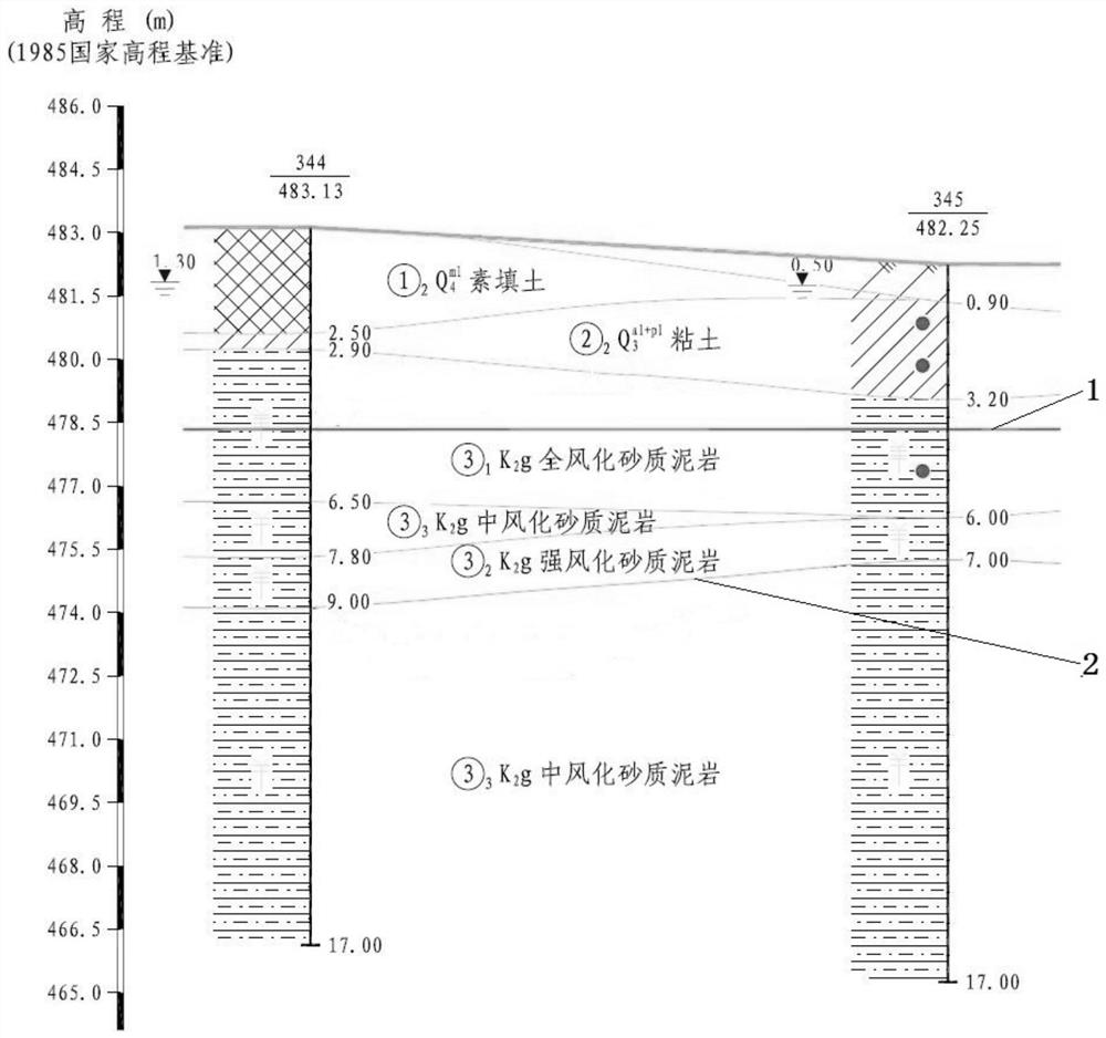 Method for rapidly determining design length of anti-floating anchor rod