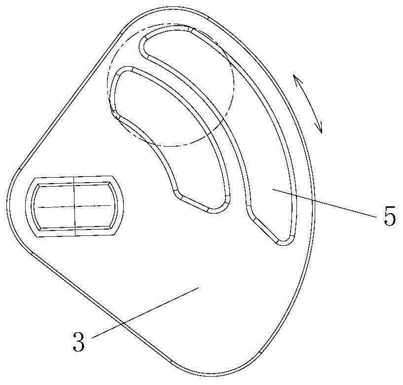 Pressure-bearing and sealing structure of water valve