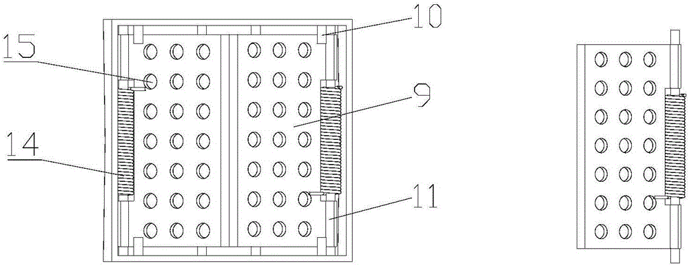 Clamping and cutting type white asparagus harvesting device and method