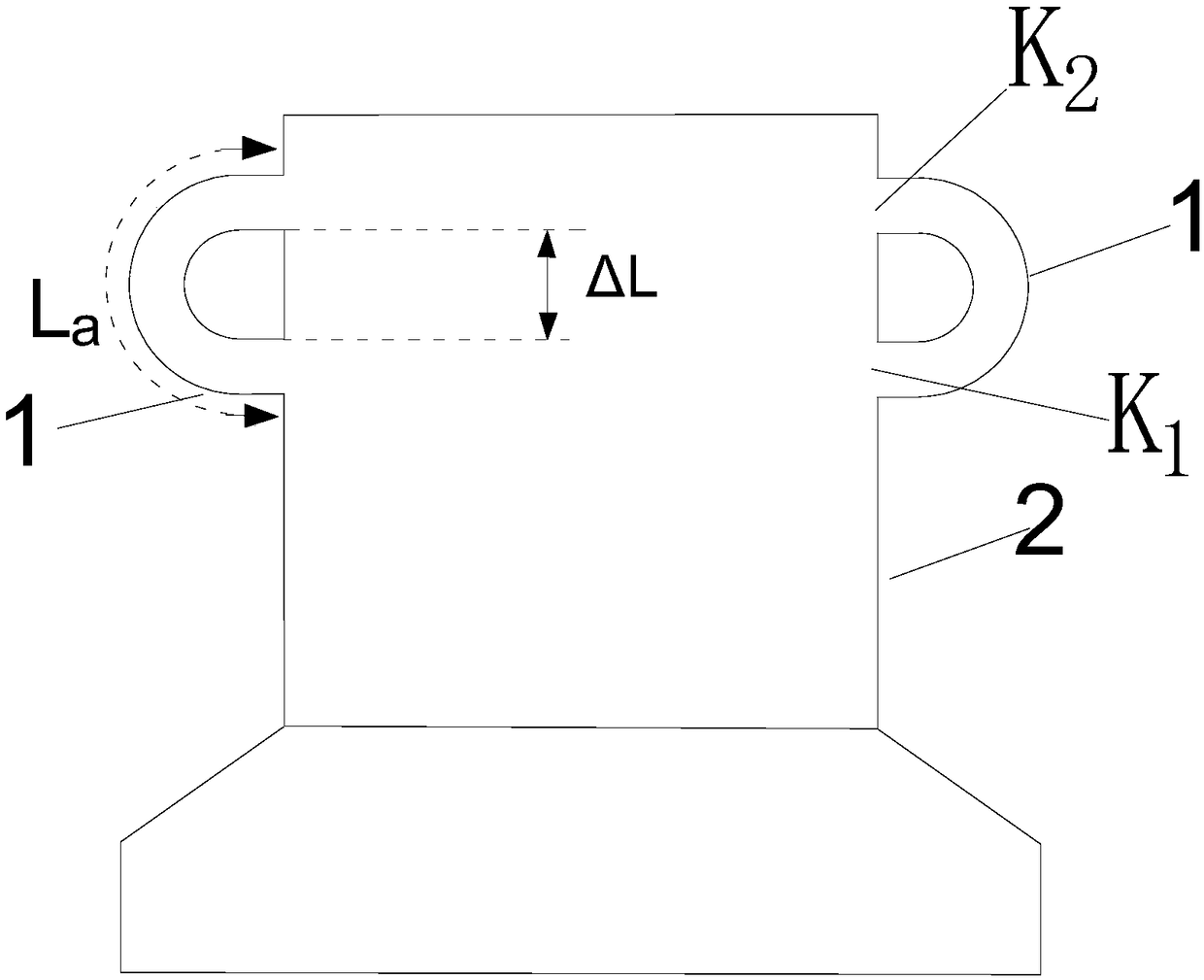 Kitchen ventilator shell with noise interference device and kitchen ventilator