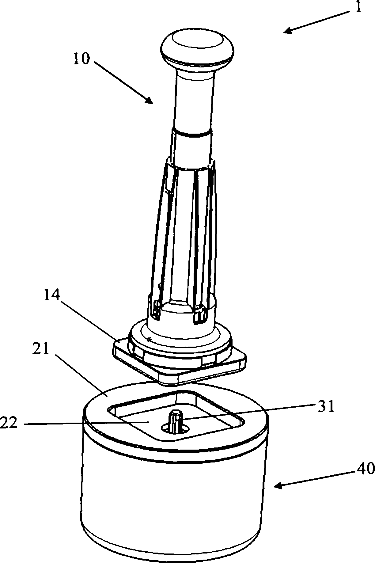 Drive device for driving work unit