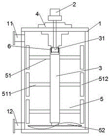 Novel stirring kettle with stirring shaft capable of being conveniently replaced