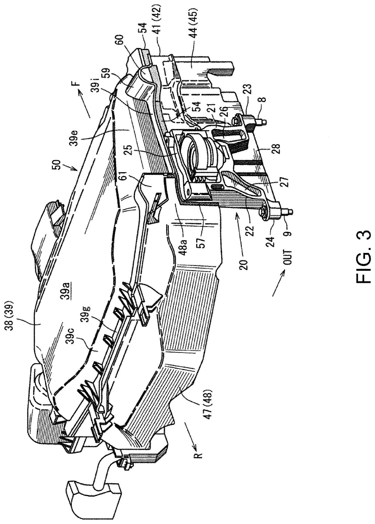 Engine heat retention structure