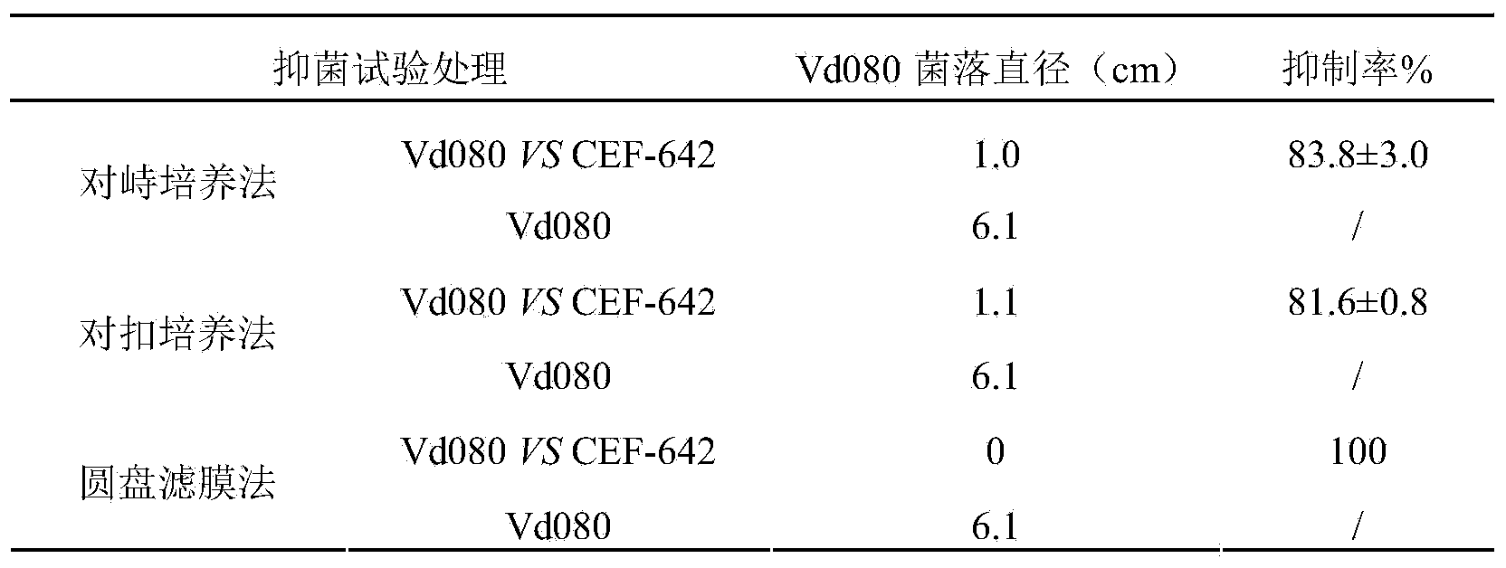 Endophytic fungi CEF-642 of cotton and application thereof