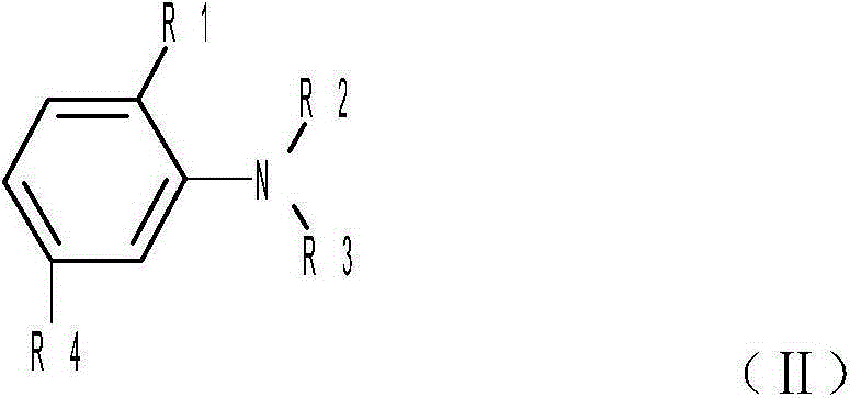 A kind of synthetic method of azo type disperse dye composition