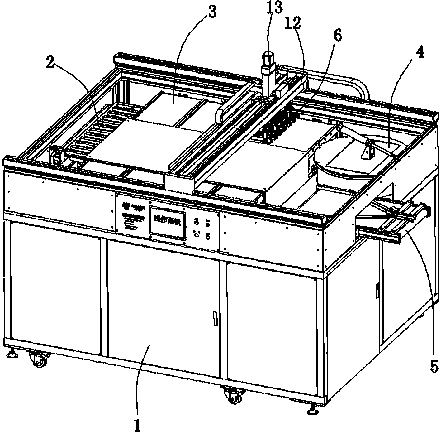 Automatic impregnating machine