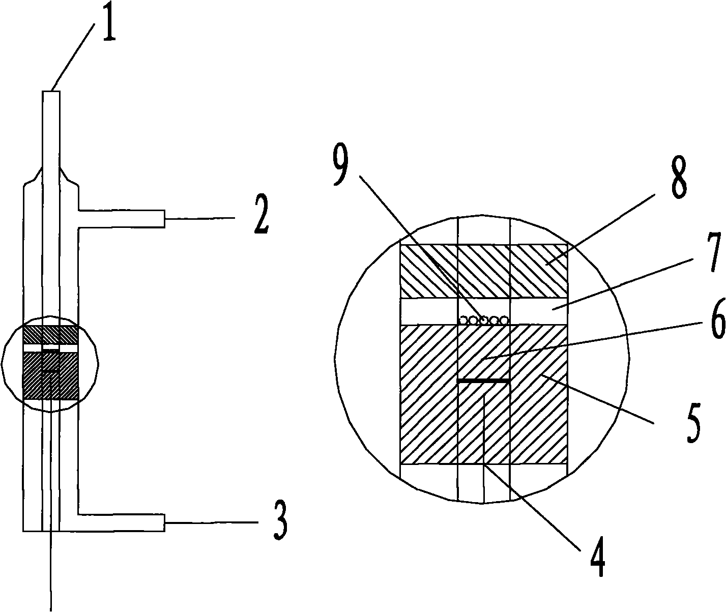 Reaction method and reactor for preparing acrylic acid through selective oxidation of propane