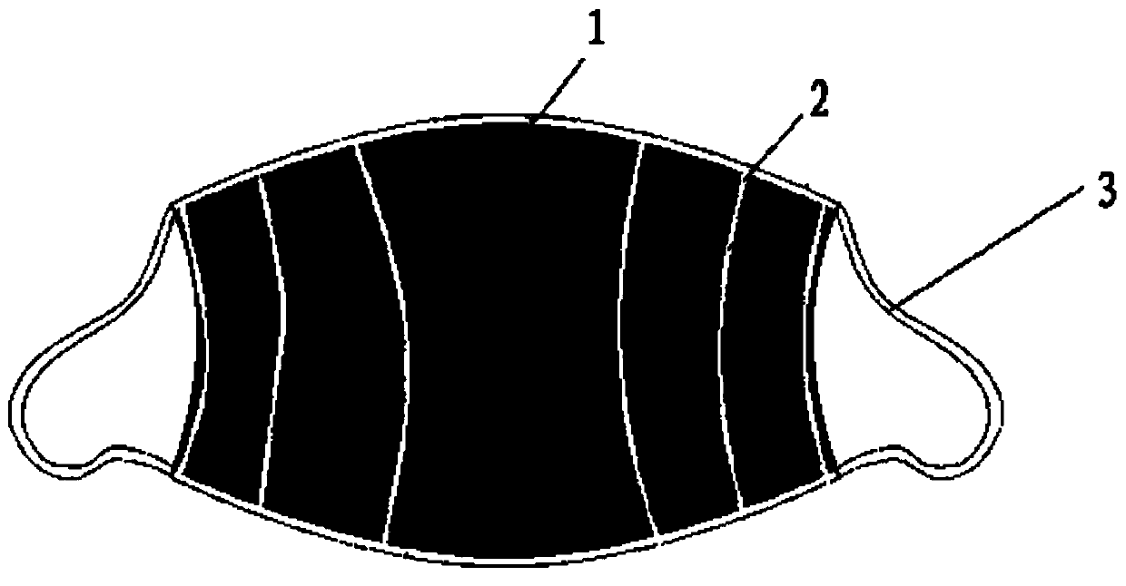 3D integrally-formed mask