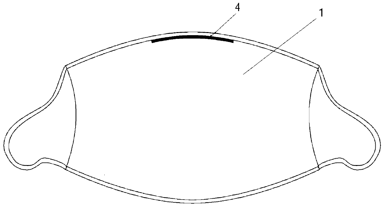 3D integrally-formed mask