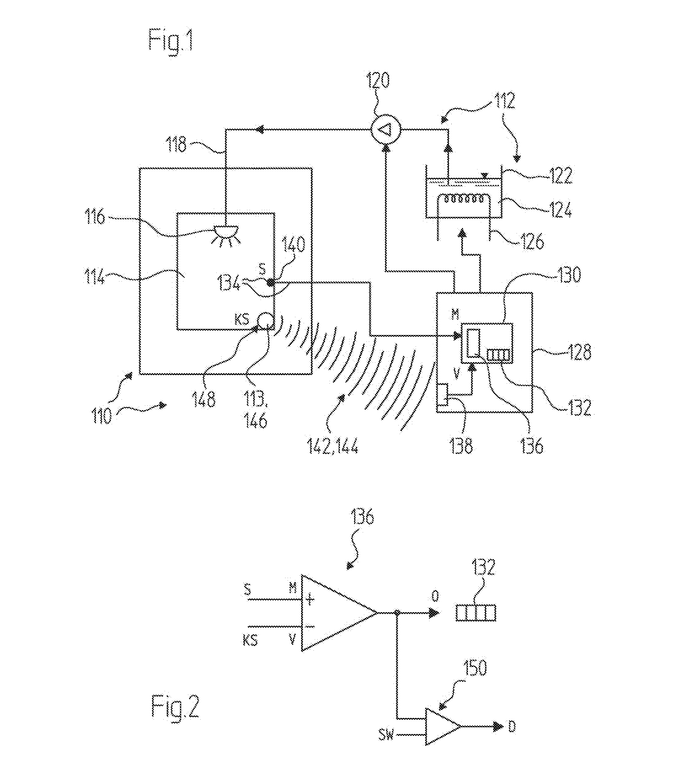 Method for calibrating a cleaning device