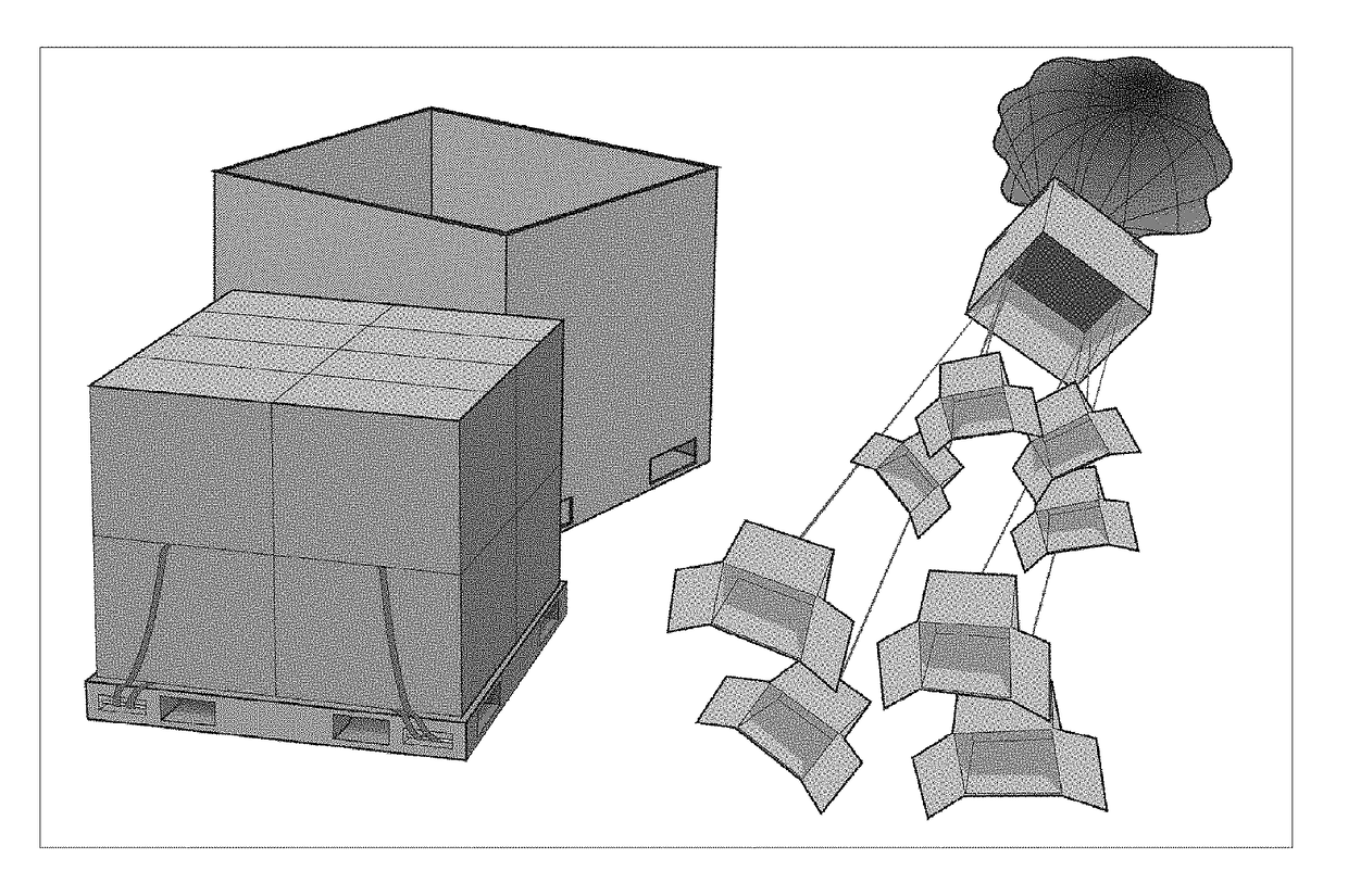 Methods and systems for mass distribution of supply packs