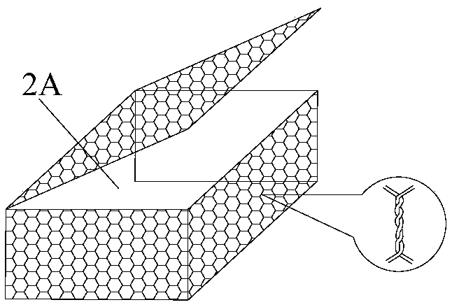 Antifreeze anti-erosive protection structure of hydrous slope of cold region, and construction method thereof