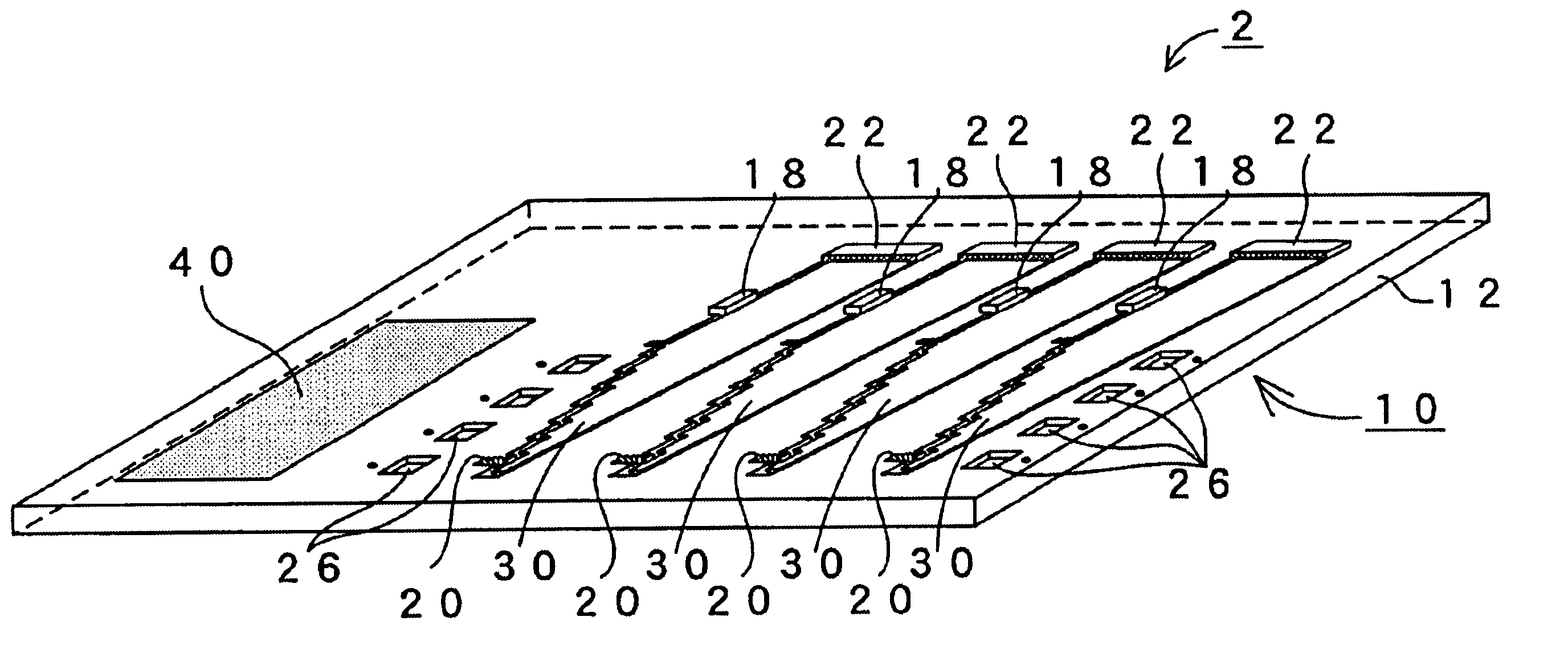 Optical data bus fixing board and optical back plane board