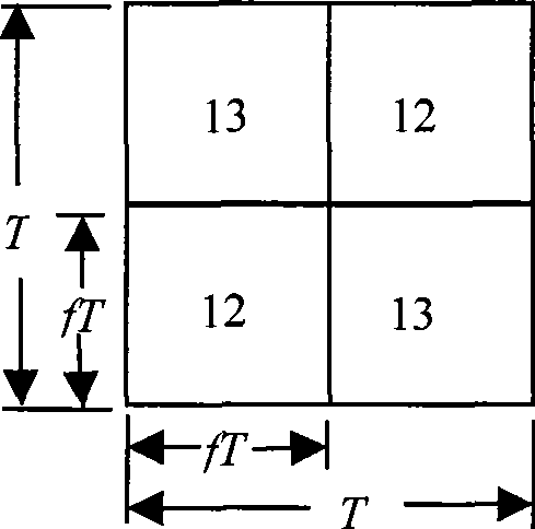 Colored filter with grating structure