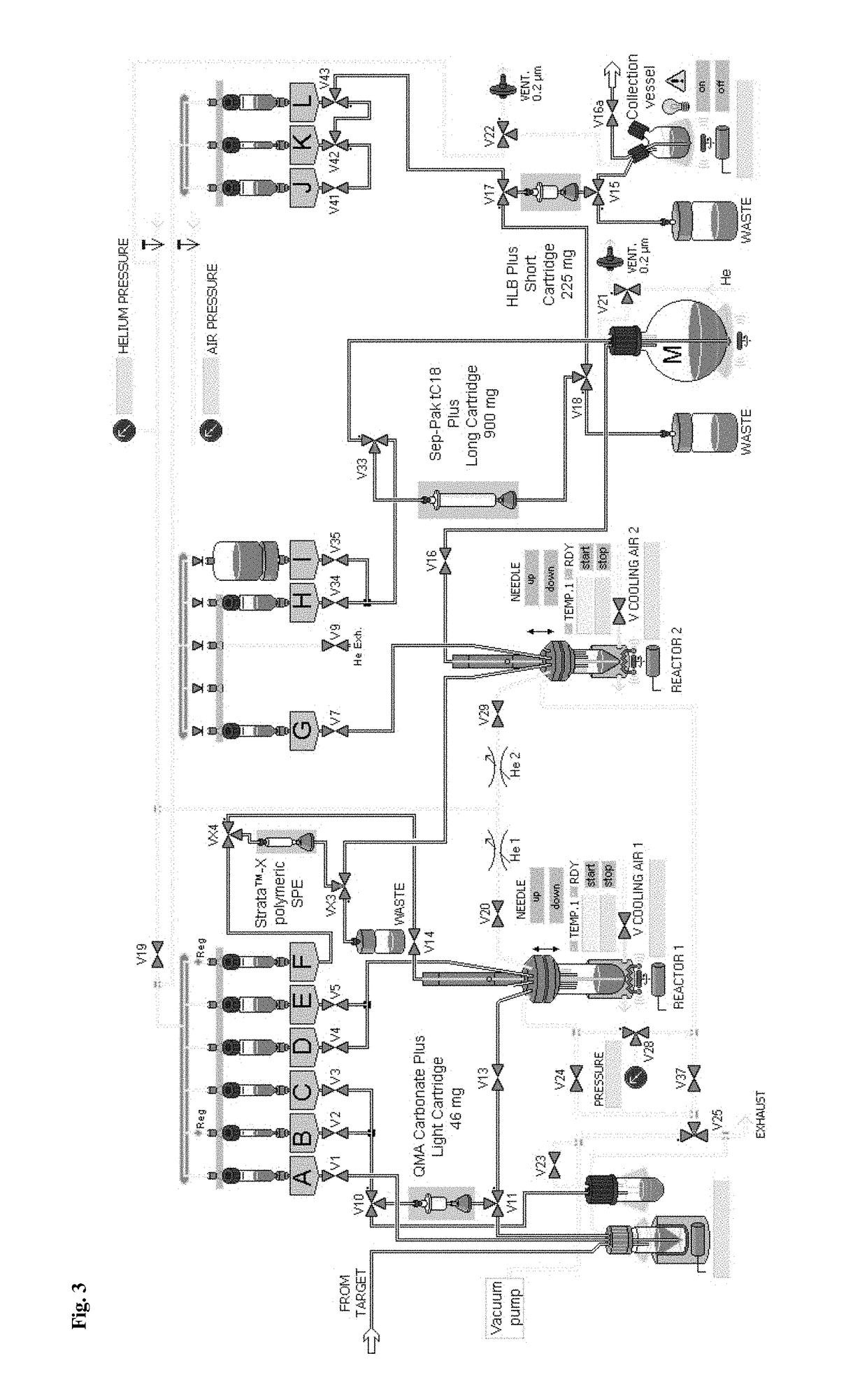 Method for the production of 18F-labeled active esters and their application exemplified by the preparation of a PSMA-specific PET-tracer