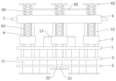 Damping protection device for mechanical equipment