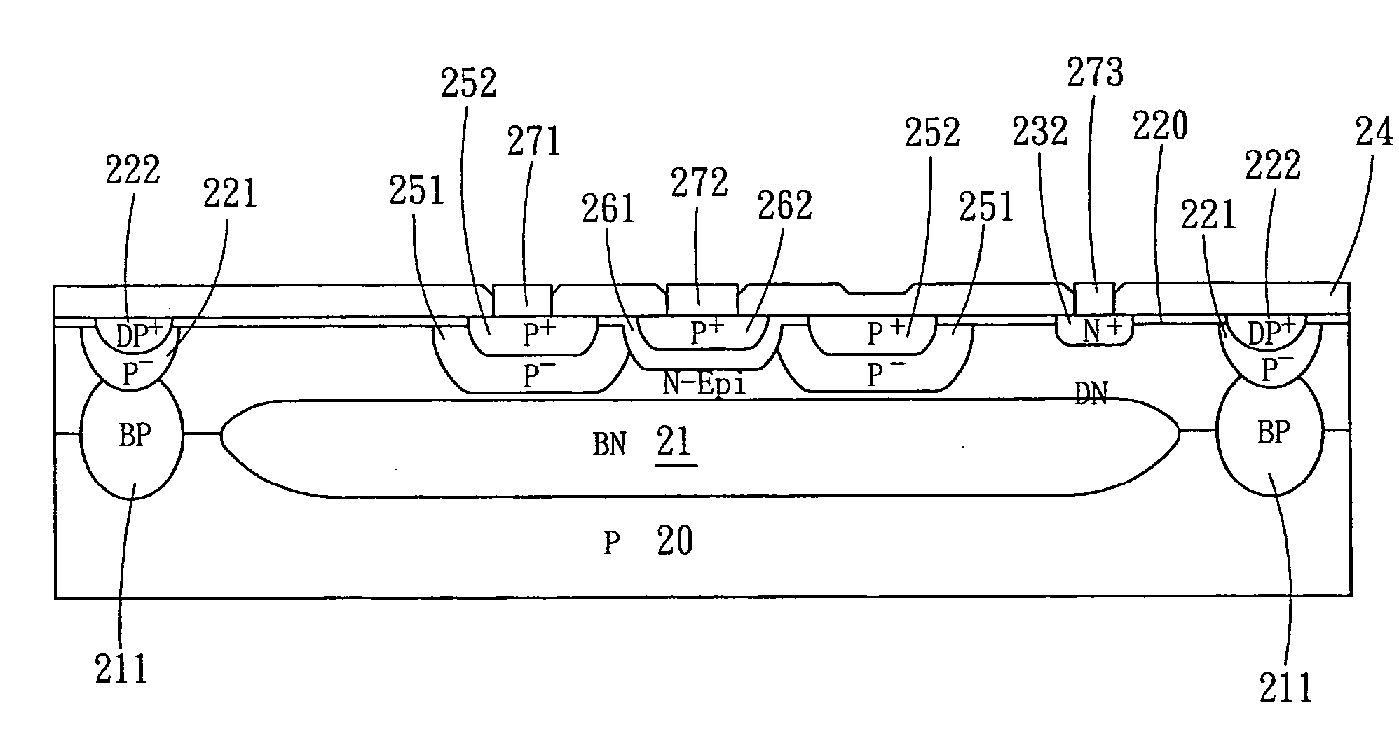 Lateral PNP transistor and the method of manufacturing the same