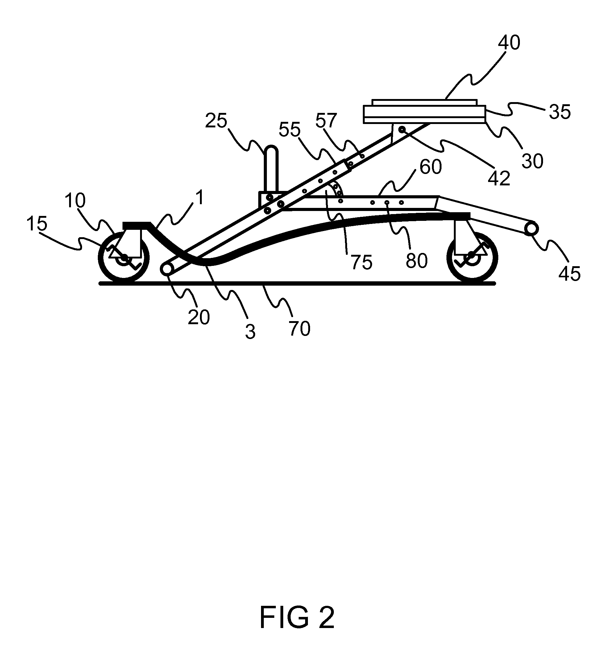 Knee protector dolly