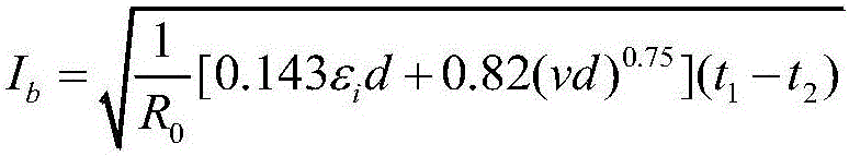 Test method of icing critical current characteristics of distribution line