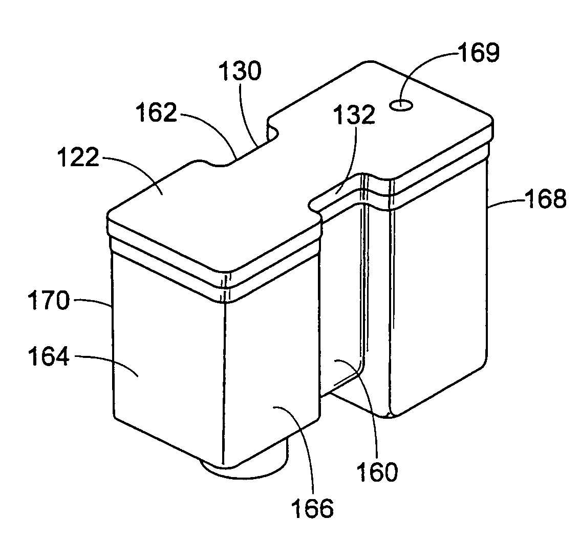 Ink-jet cartridge removal device