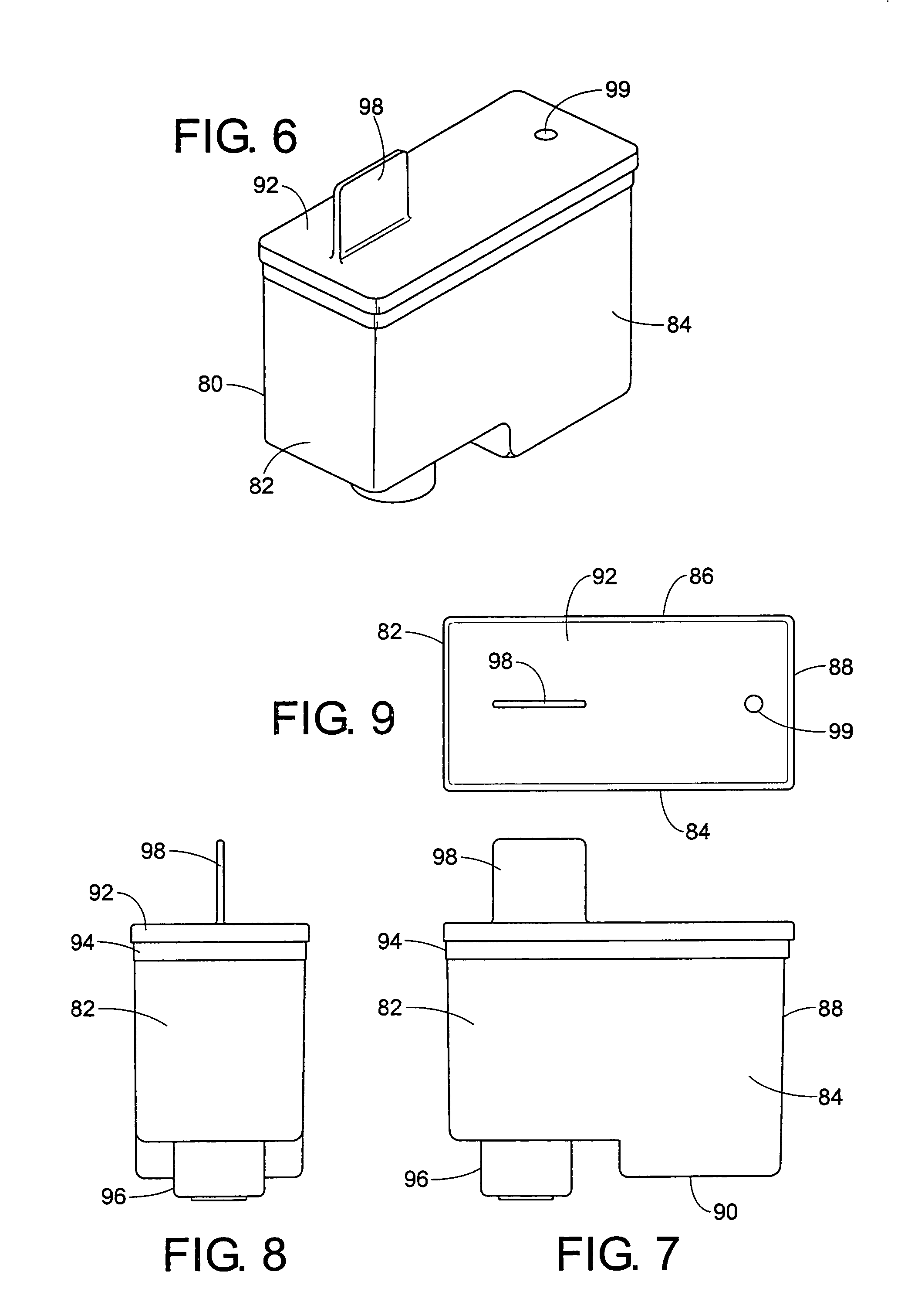 Ink-jet cartridge removal device